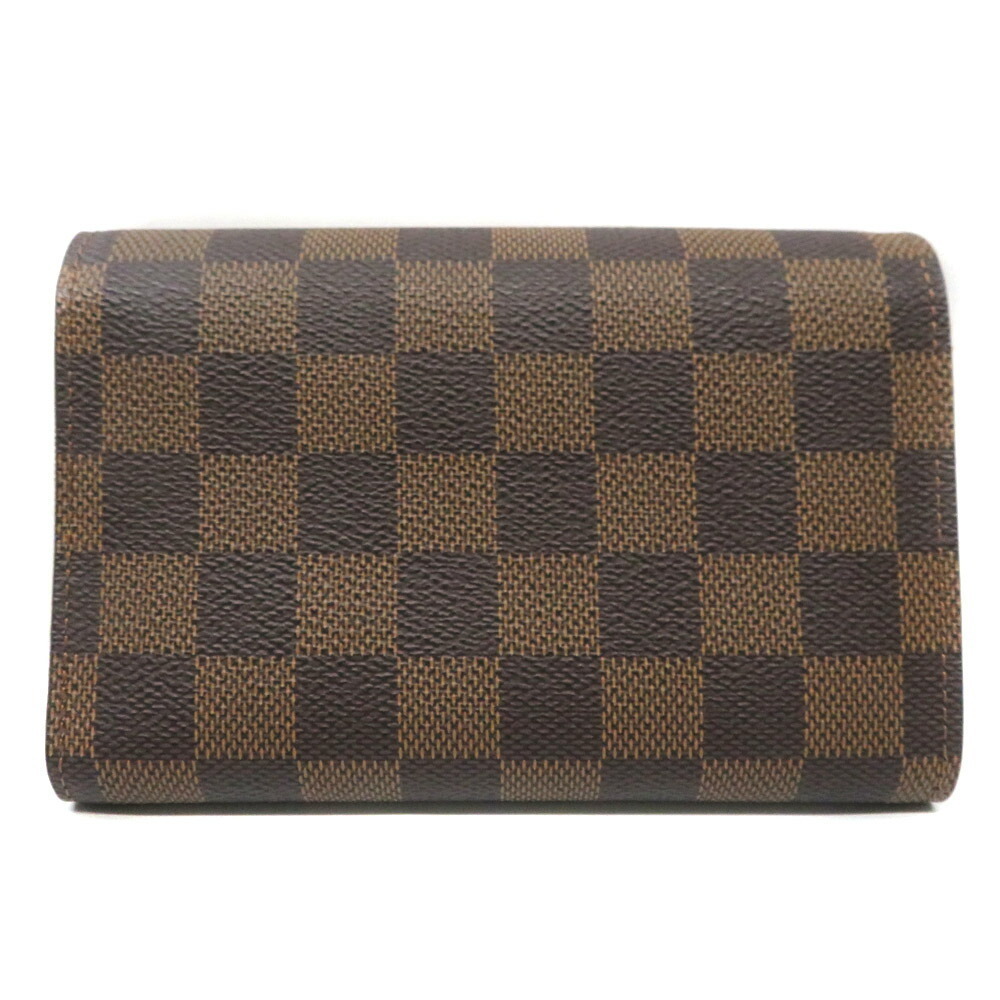 Louis Vuitton Portefeuille Damier Brown Wallet Alexandra Tri